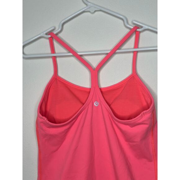 Women's Lululemon Power Y Tank Top Flash Size 8 - Picture 6 of 10